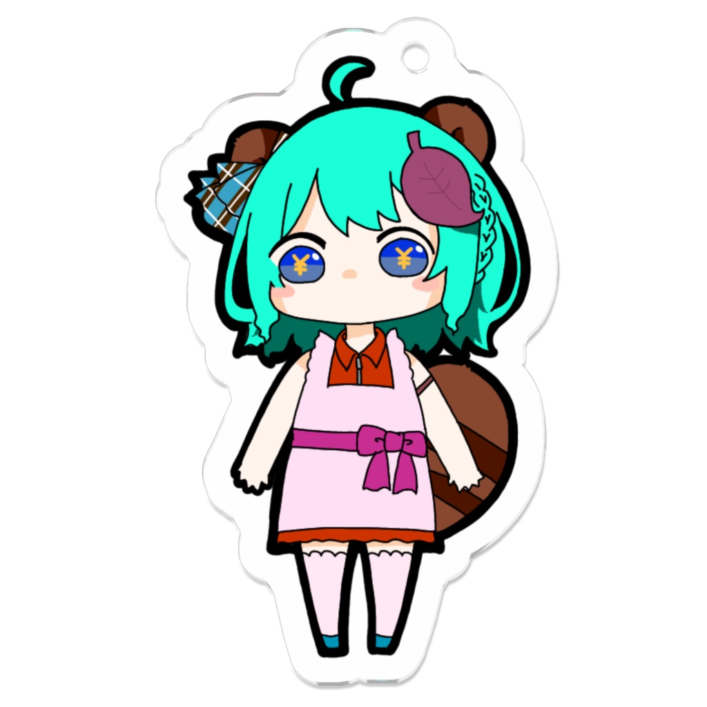 ぽんたアクリルキーホルダー2月ver.