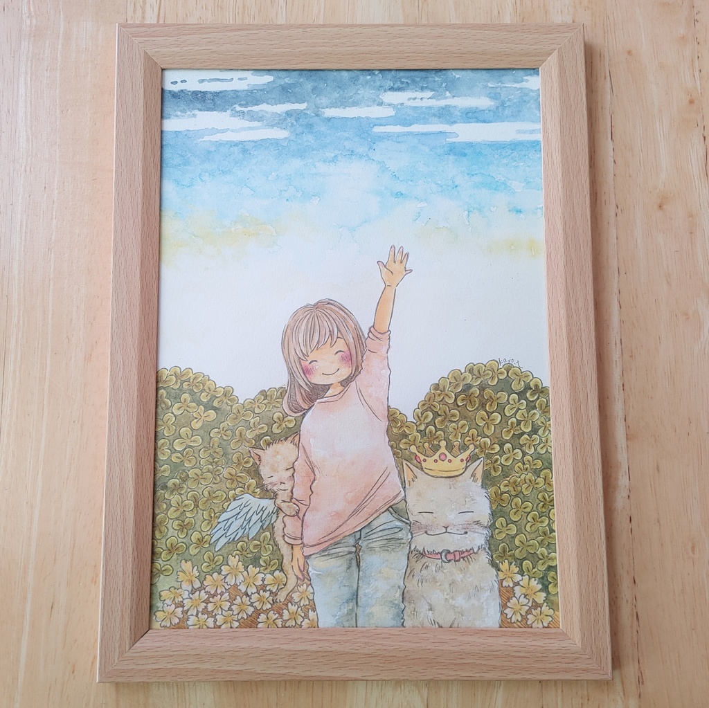 B5サイズ＊原画＊未来の君へ