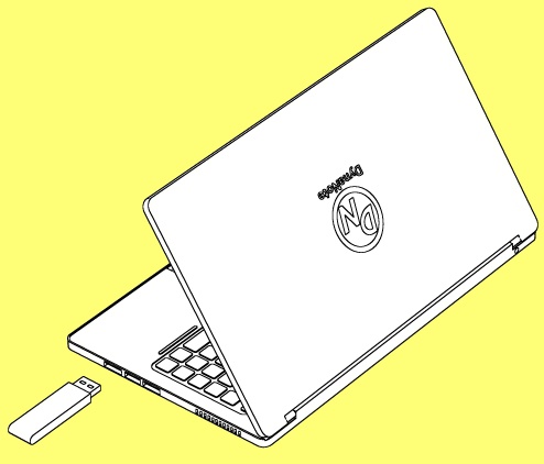 ノートパソコン3D素材