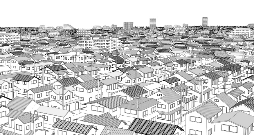 街並み3Dセット【lwo】【コミスタ・クリスタ】