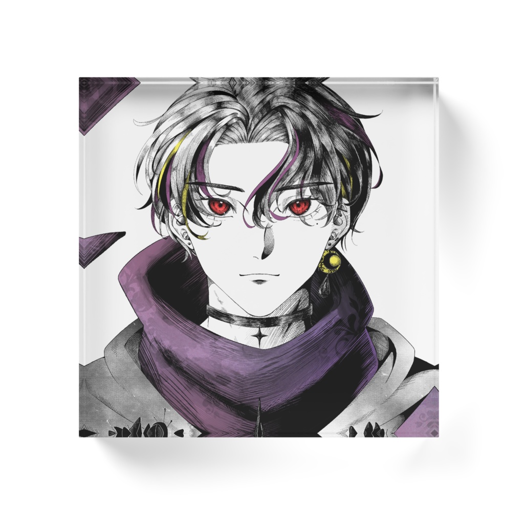 アクリルブロック - 100x100mm