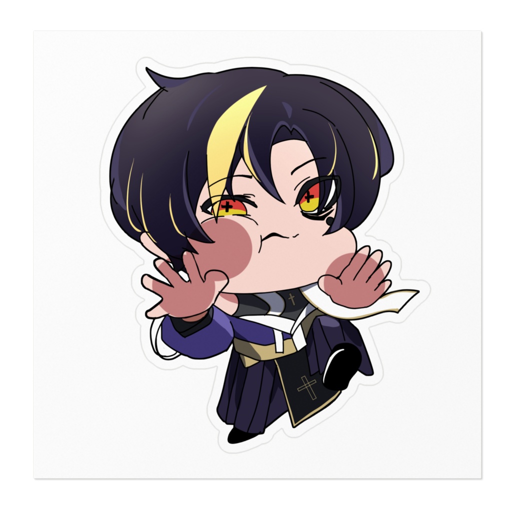 ステッカー - 100 x 100 (mm)