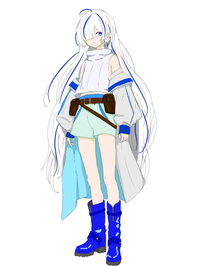 白い女の子