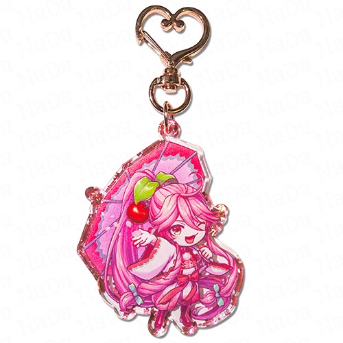 桜がくぽアクリルキーホルダー