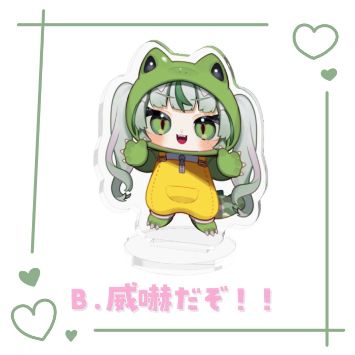 【常設】ミニわぬアクリルスタンド