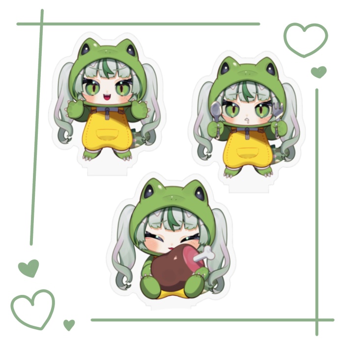 【常設】ミニわぬアクリルスタンド