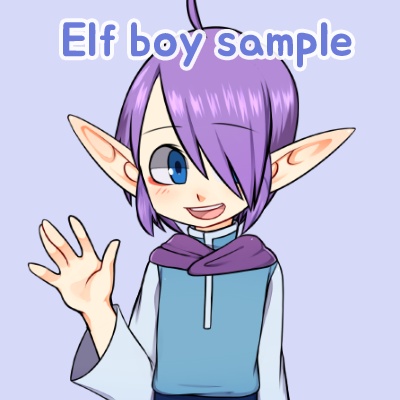 elf boy KOPICS asset sample