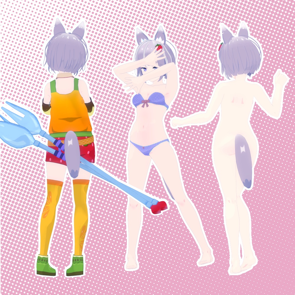 【VRCアバター】Mokoto(萌琴)