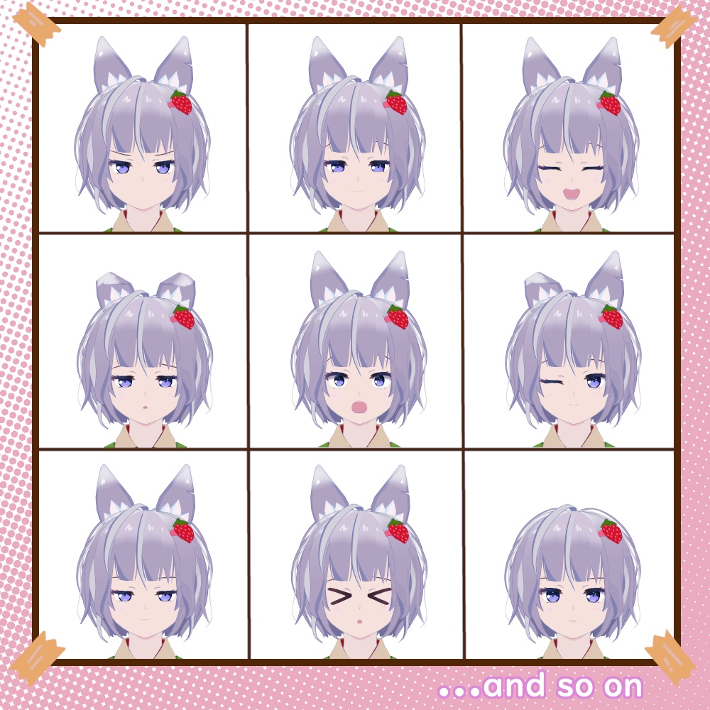 【VRCアバター】Mokoto(萌琴)