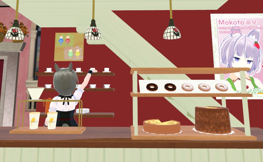 カフェセット&看板