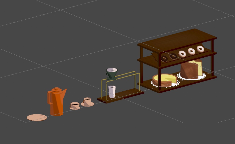 カフェセット&看板