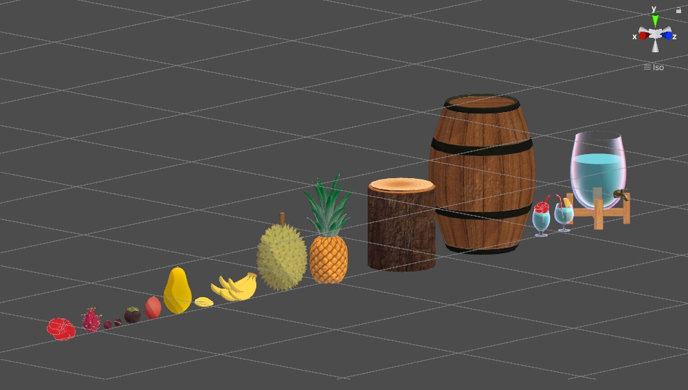 南国フルーツ&ドリンクセット