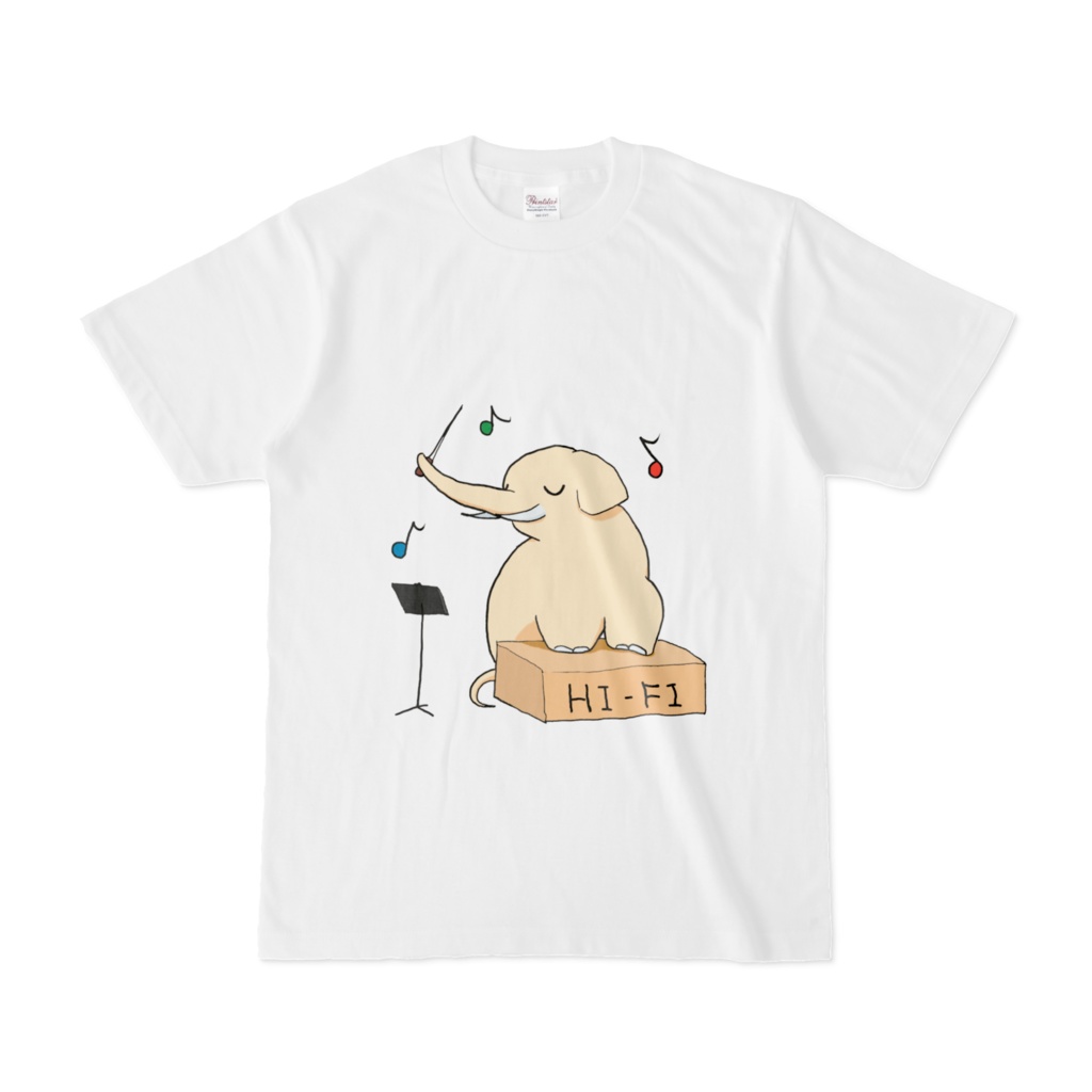 いい音だゾウTシャツ