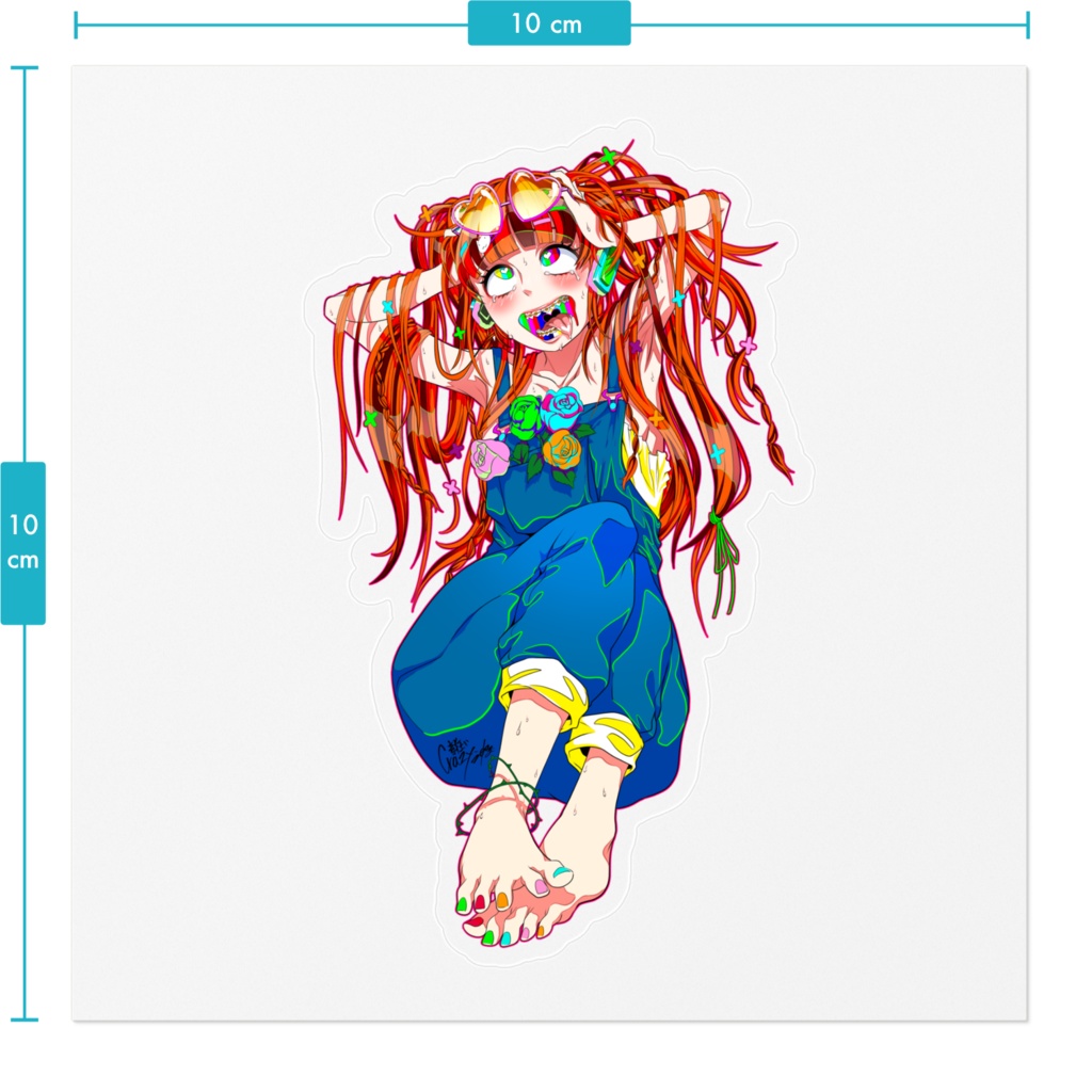 音狂い-002 ステッカー