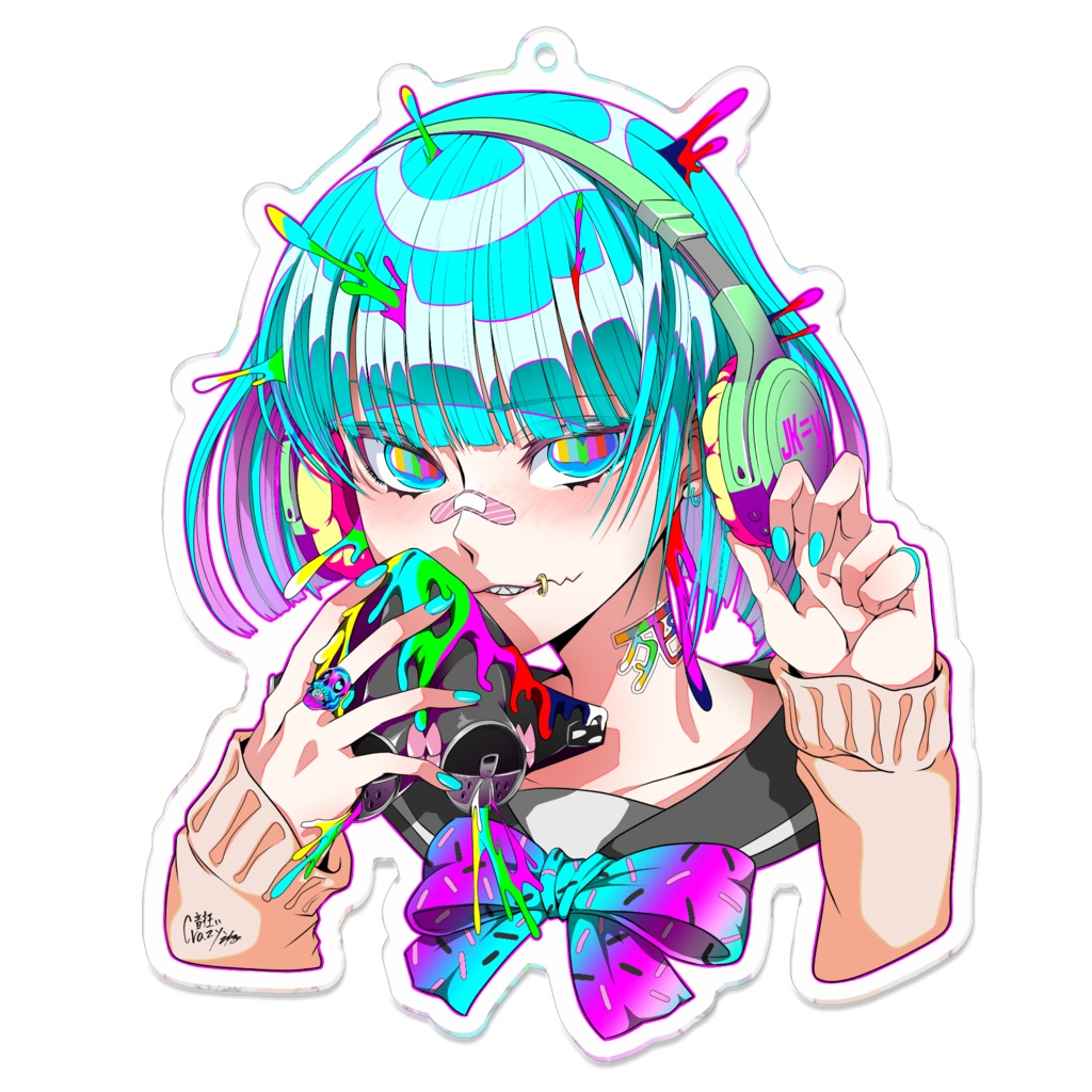 音狂い-006 アクリルキーホルダー