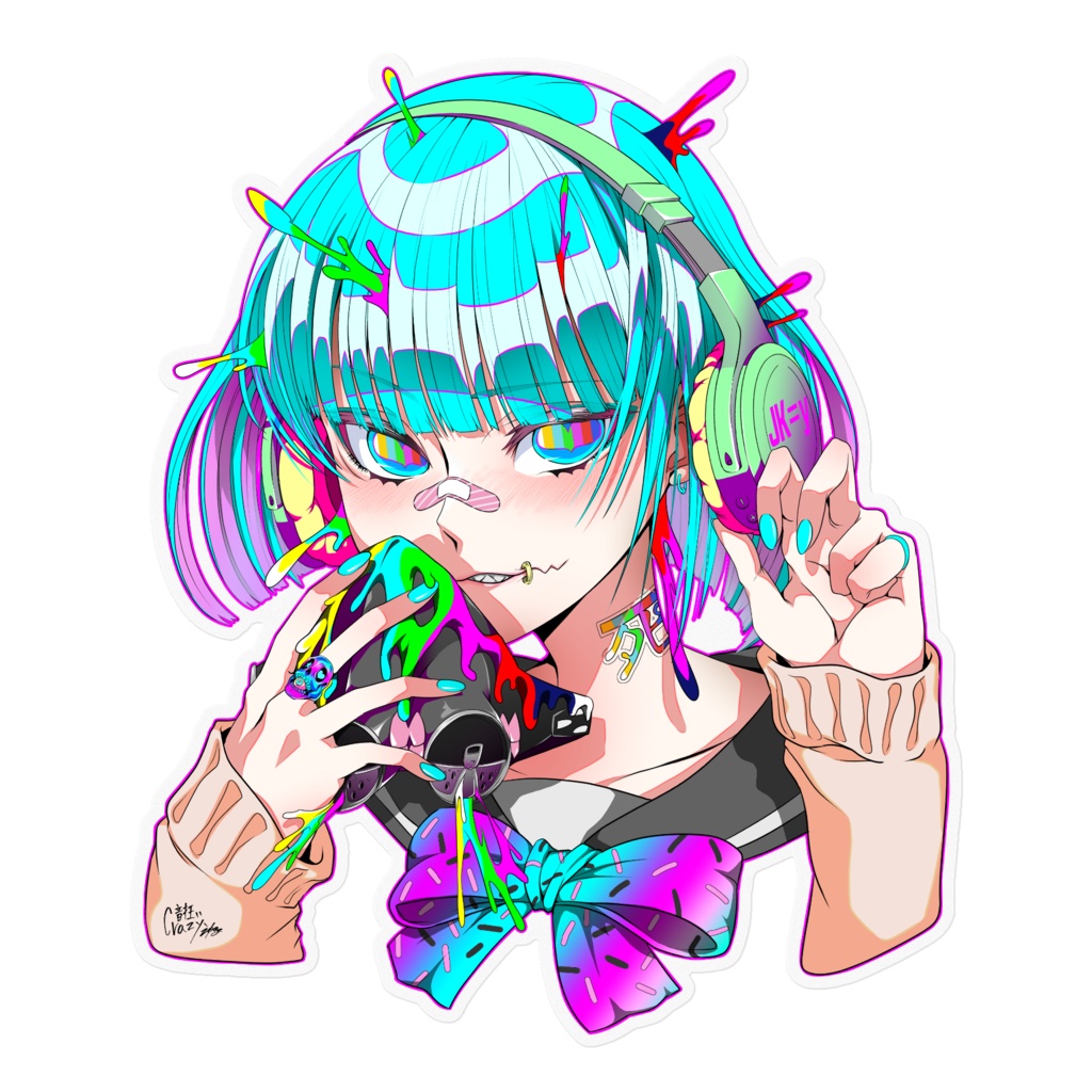 音狂い-006 ステッカー