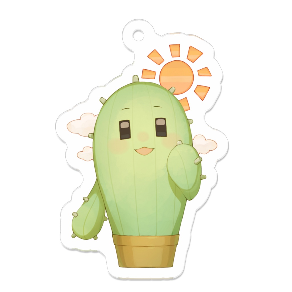 おはようコマテンダーキーホルダー