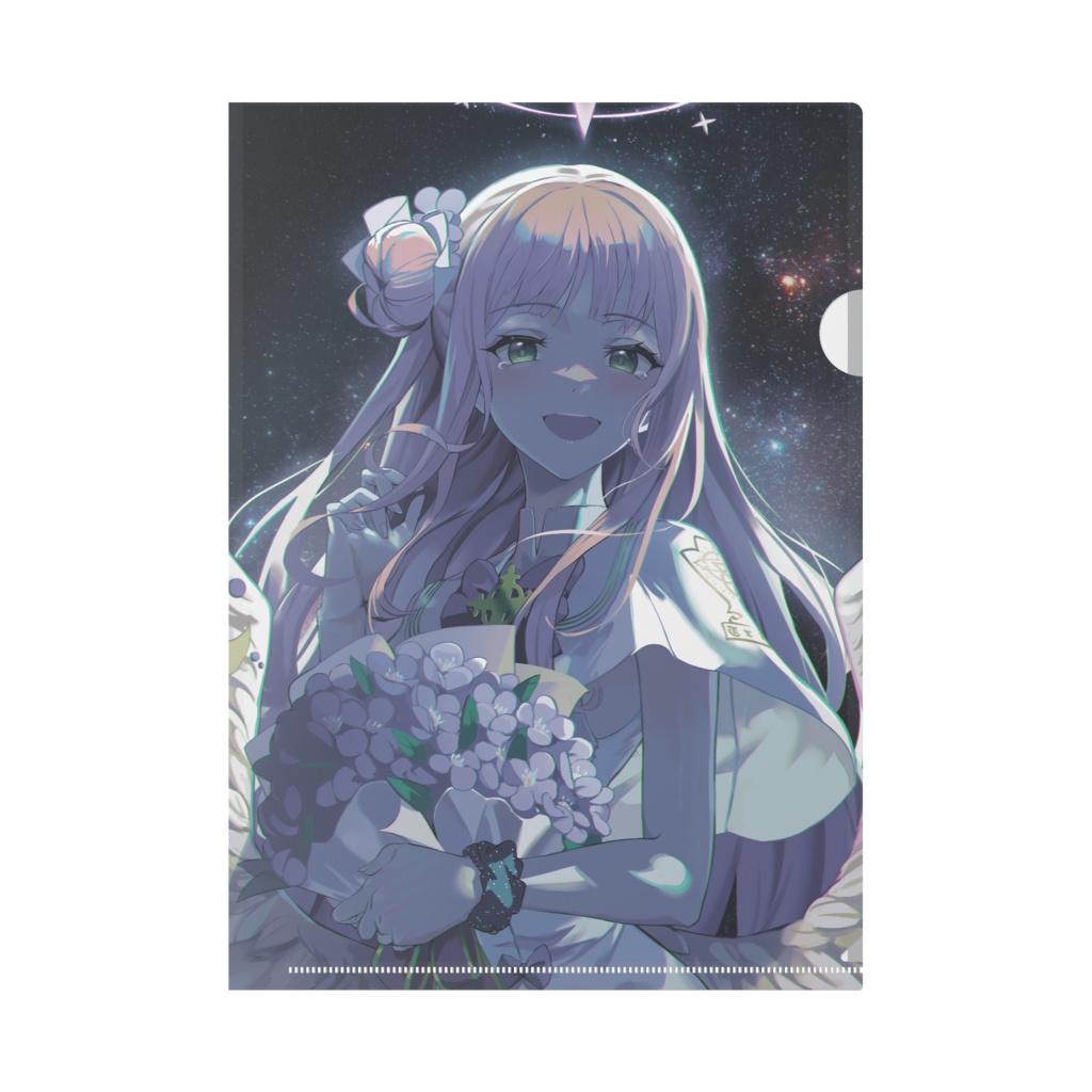 Blue Archive Misono Mika Clear File Folder (on-demand)