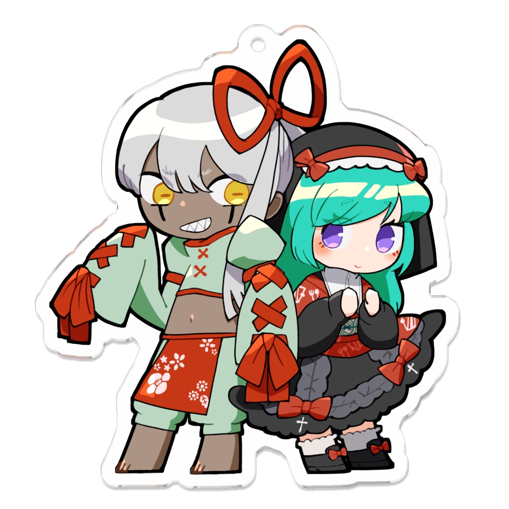 八雲くんと楓のアクリルキーホルダー