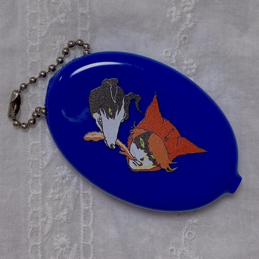 【コインケース】𝐓𝐡𝐢𝐞𝐟𝐛𝐨𝐲 𝐕.𝐒. 𝐓𝐡𝐢𝐞𝐟𝐝𝐨𝐠 (color：blue)