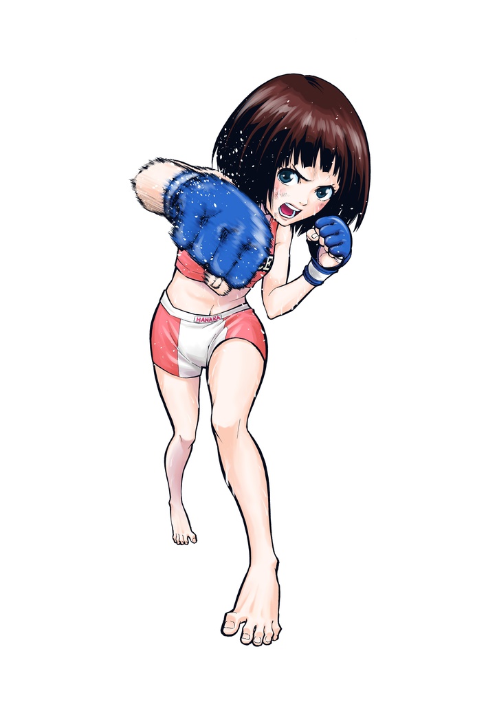 『ハナカク』予告カット②(花夏)