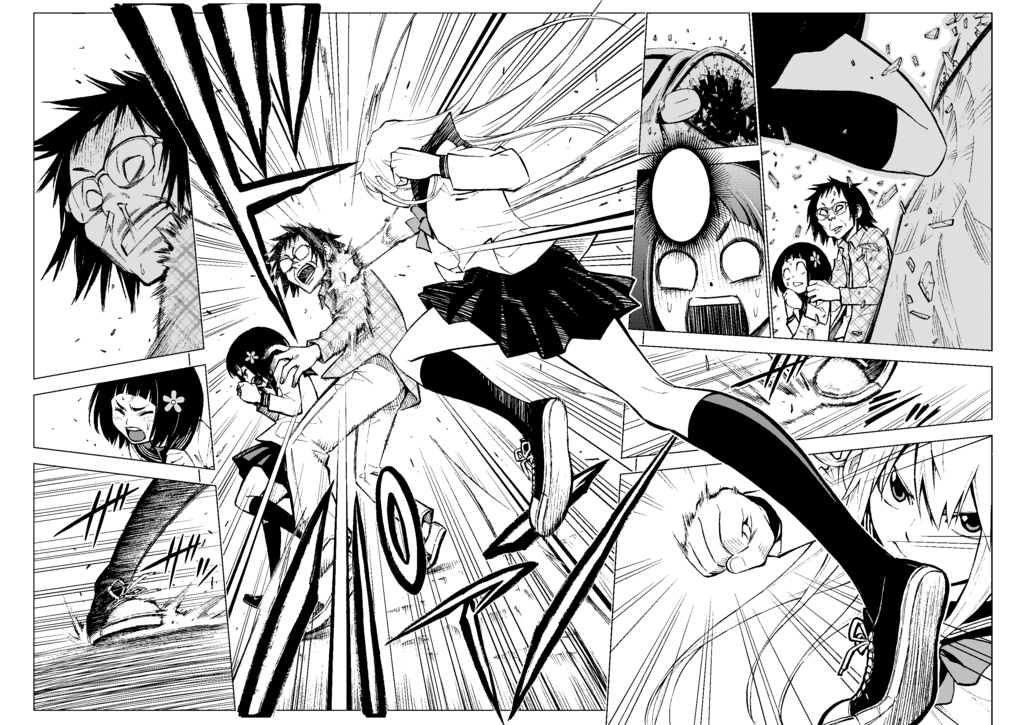 『ハナカク』第1話 原稿(psd)全53p