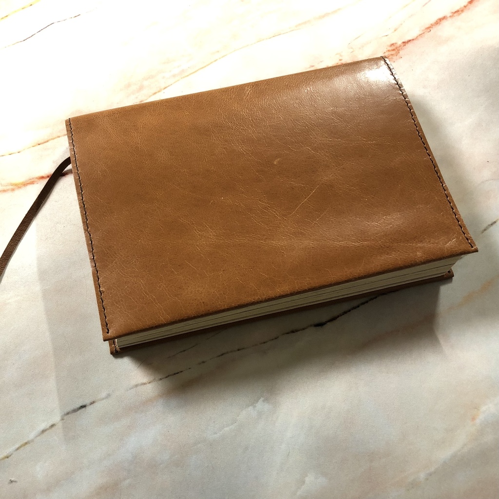 本革ブックカバー A5判（茶系1）