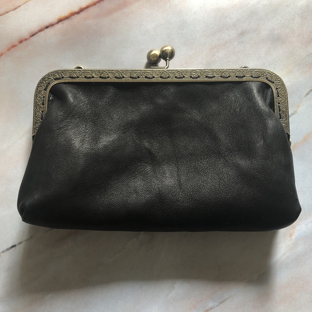 がま口ショルダーバッグ