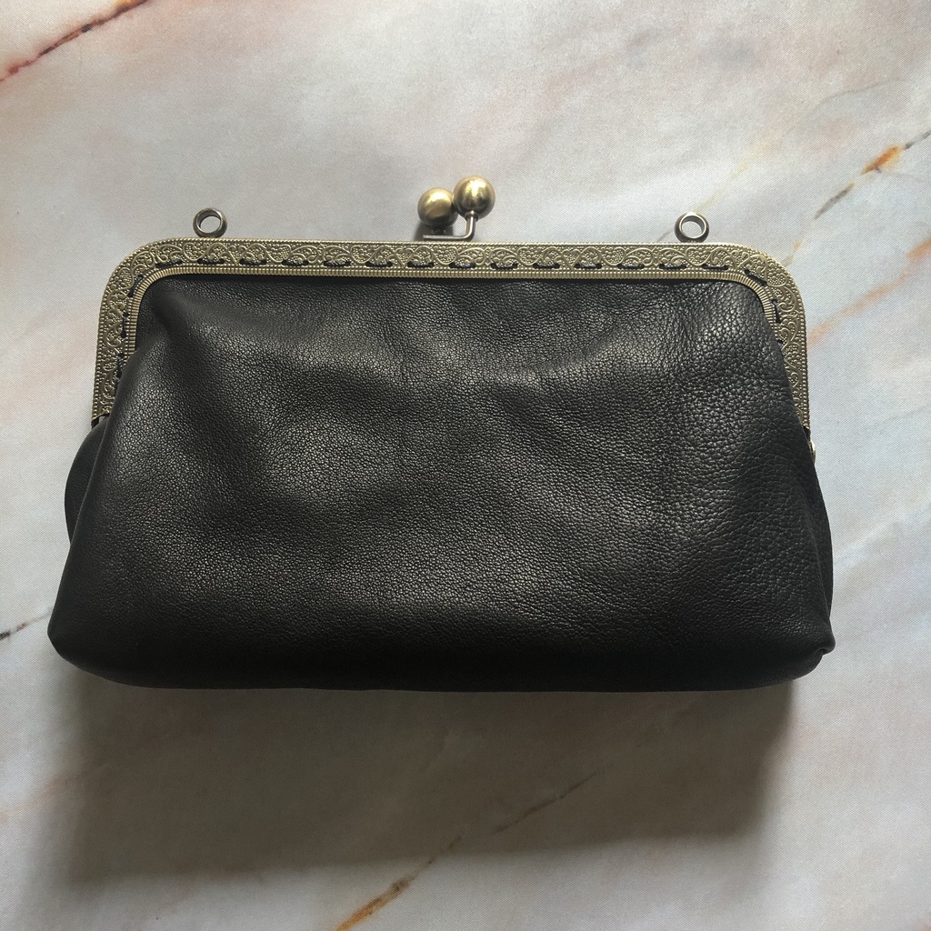 がま口ショルダーバッグ