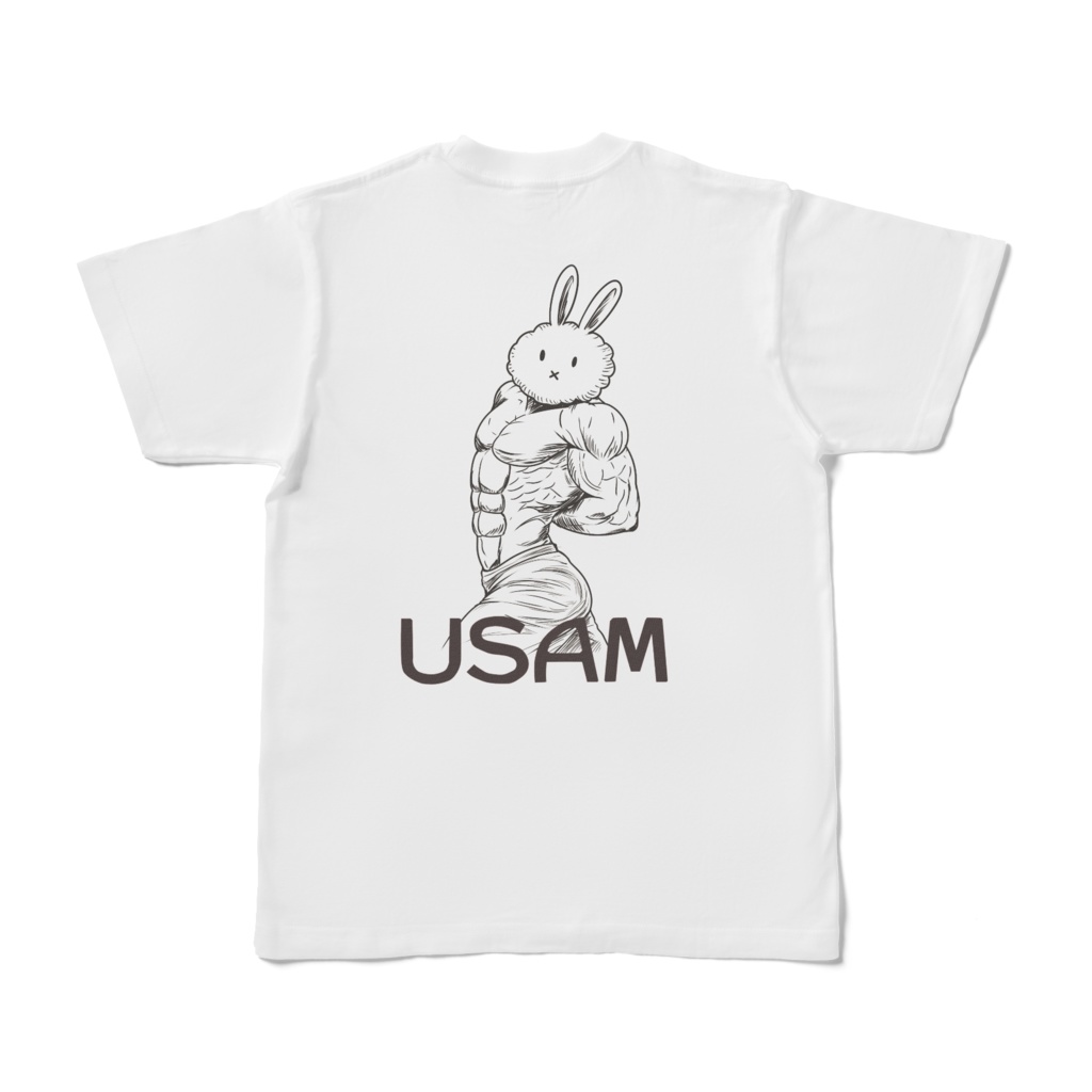うさまっちょUSAMロゴTシャツ