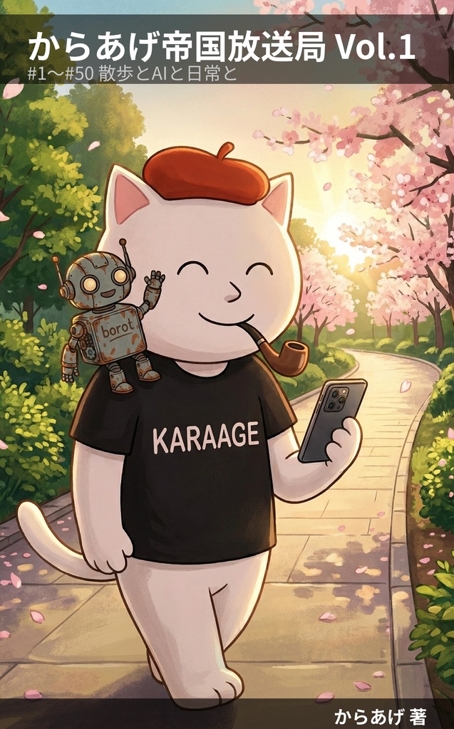 からあげ帝国放送局 Vol.1 — #1〜#50 散歩とAIと日常と
