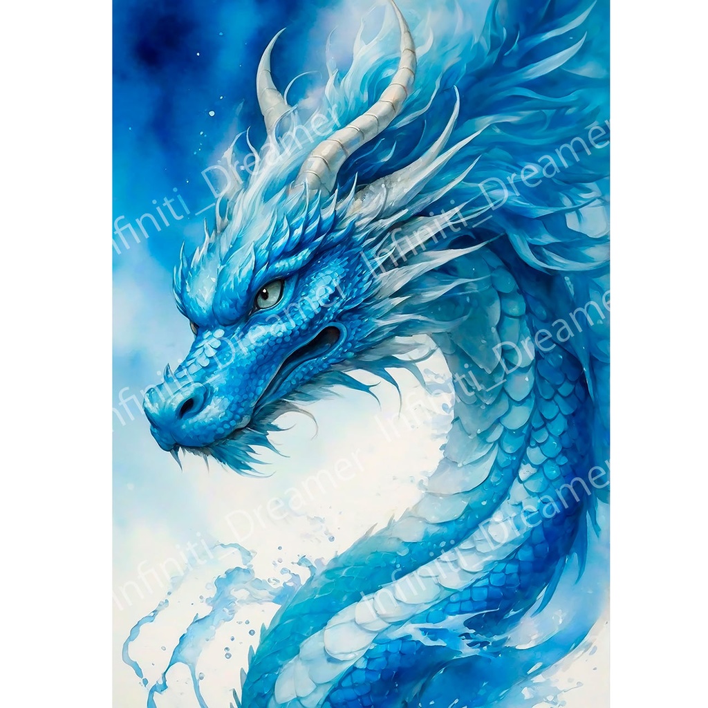 開運絵画 天赦日作品 ゲート突入 青龍様 sino様作品 新品・未