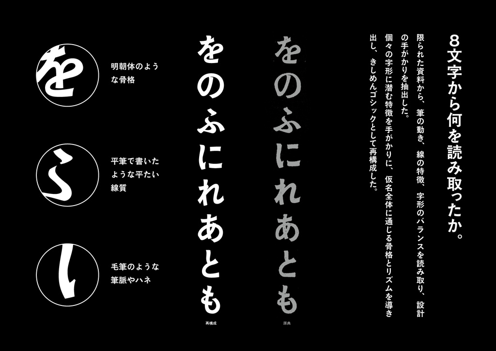 きしめんゴシックかな