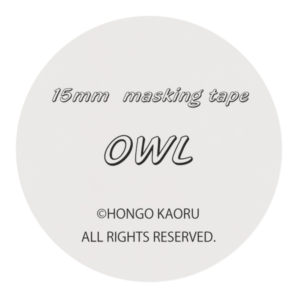 15mm masking tape OWL