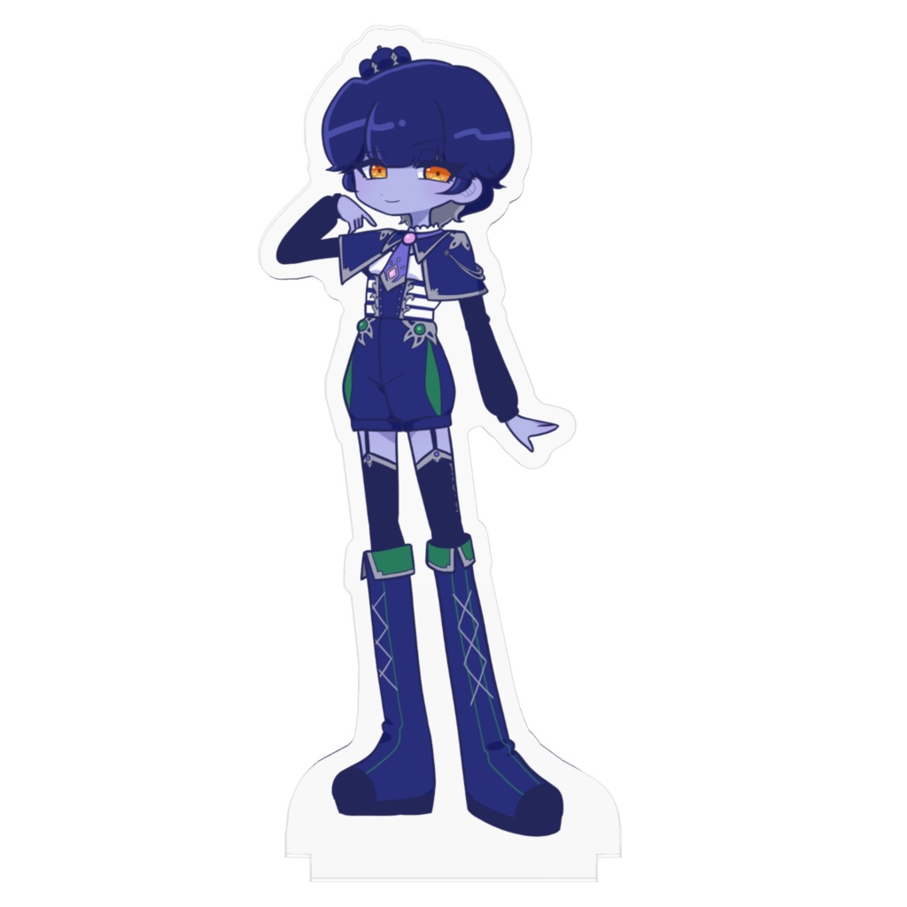 皇城ゆづる/アクリルフィギュア(デビュー半年記念)