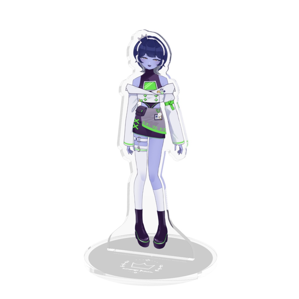 皇城ゆづる/2024新衣装 アクリルフィギュア