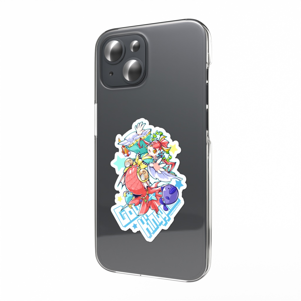 金魚姫 ステッカー