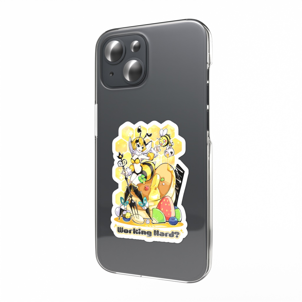 BeeGirl スマホステッカー