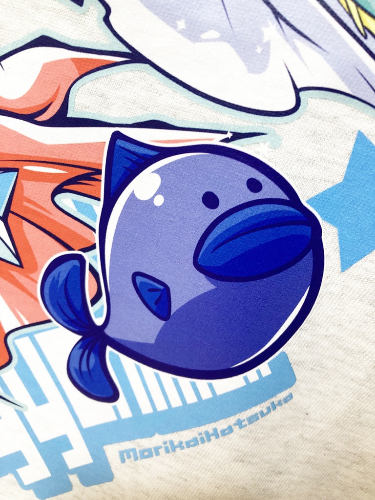 【自家通販】金魚姫Tシャツ Mサイズ