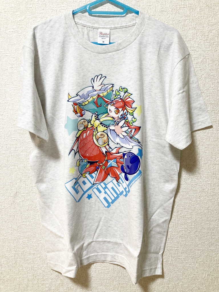 【自家通販】金魚姫Tシャツ Mサイズ