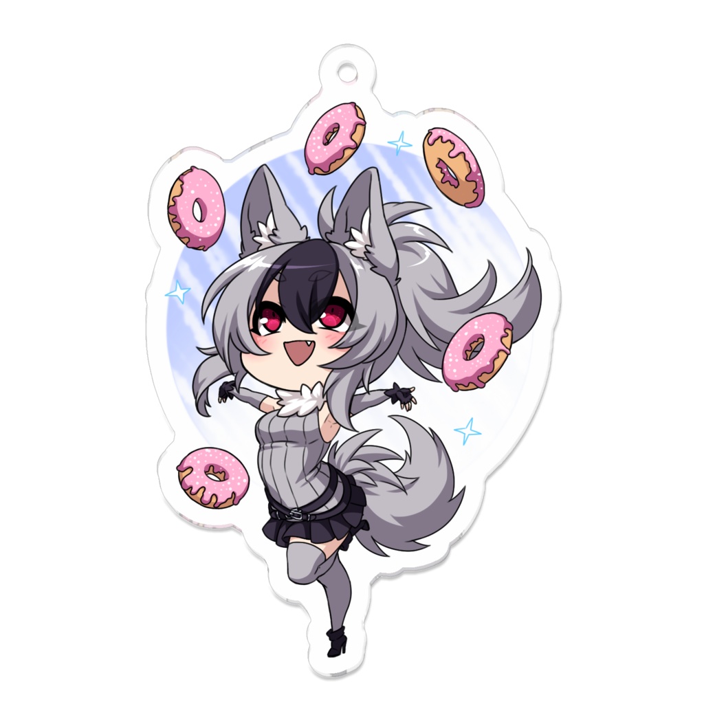 Parlis Doughnut Keychain