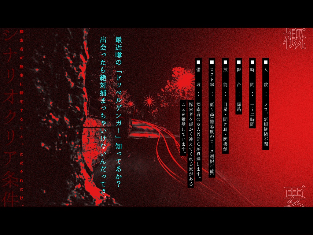 CoC6th『帰路に憑き』SPLL:E108460