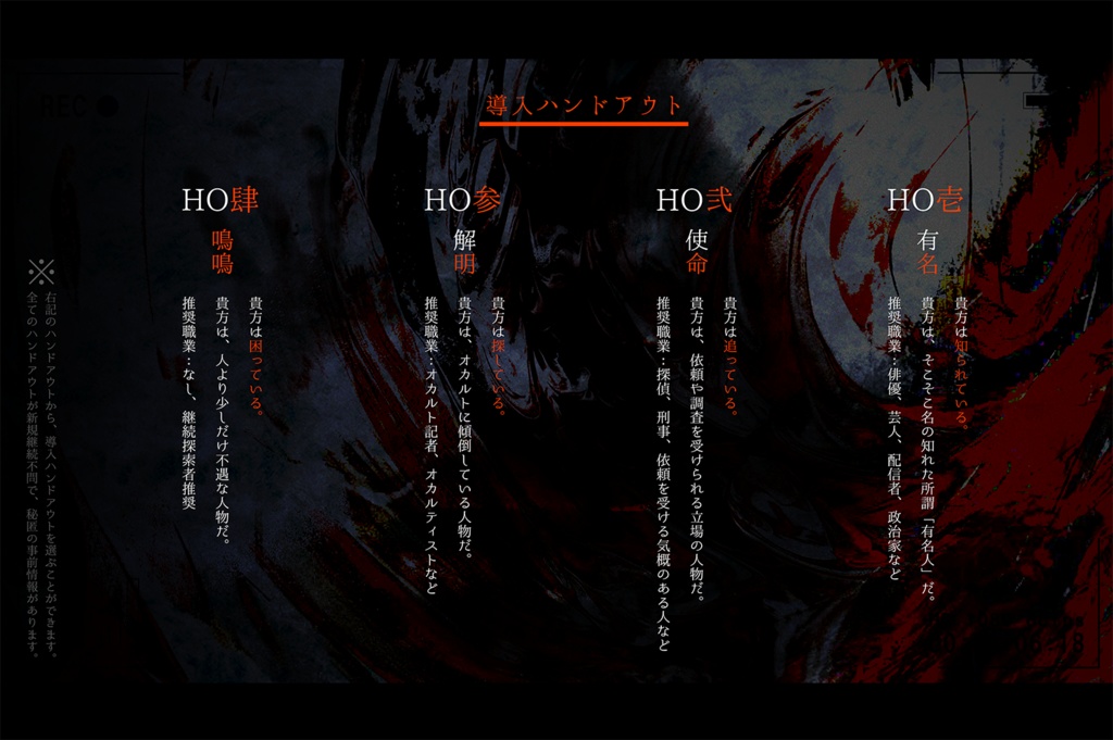 【完売】CoC6th&7th『腹の底から声がする』【書籍版】