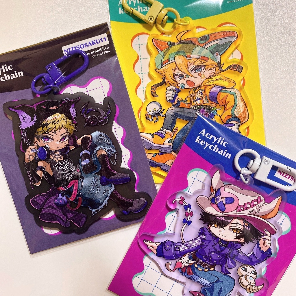 【非公式】めちゃつえーアクリルキーホルダー