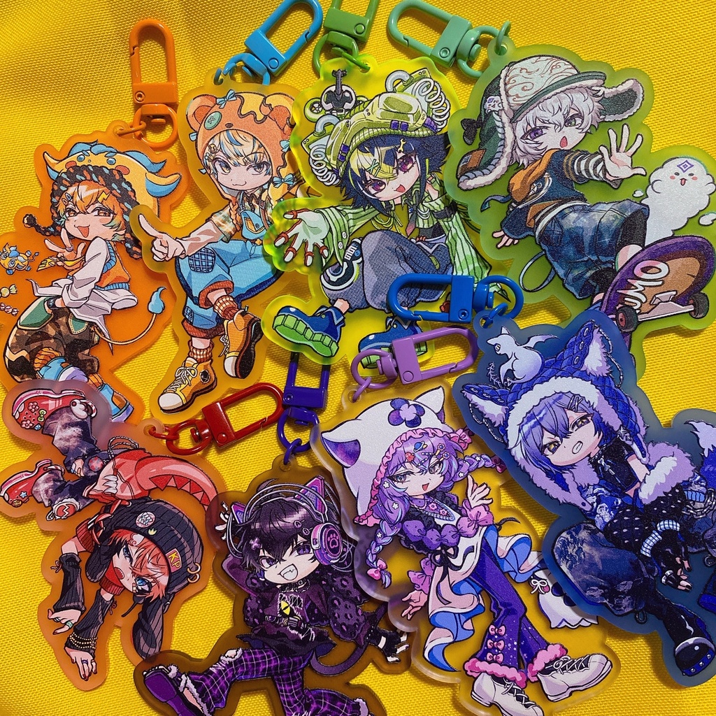 【非公式】めちゃつえーアクリルキーホルダー