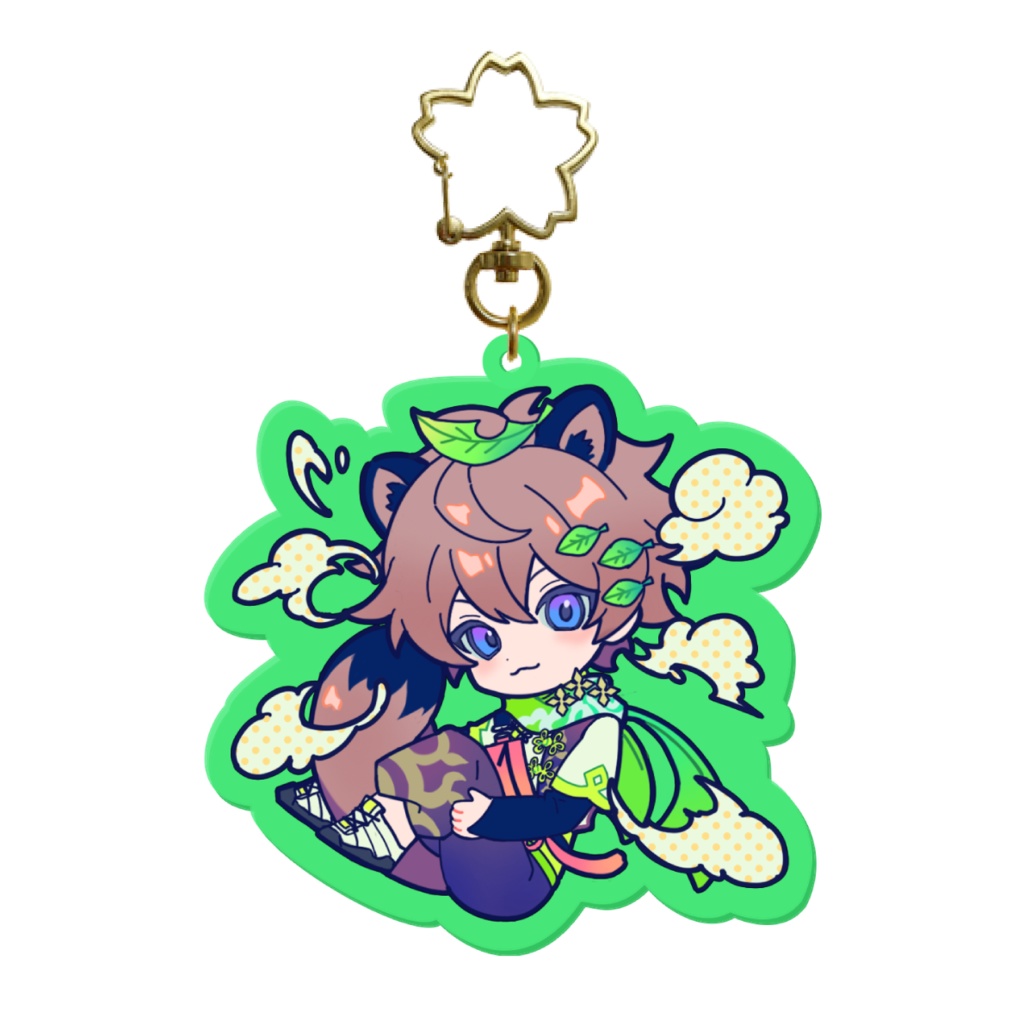 狸くん　アクリルキーホルダー