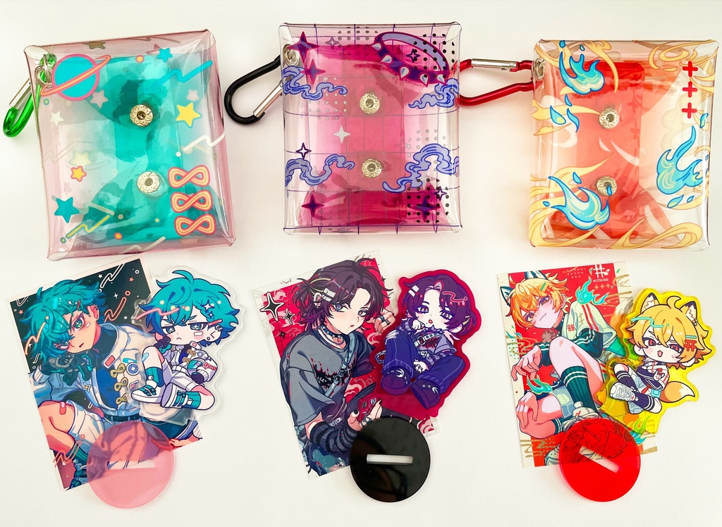 おでかけクリアポーチセット