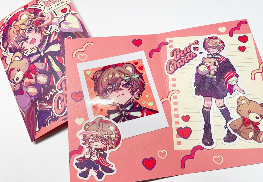 グリーティングカードセット〜ベアちょこセット〜