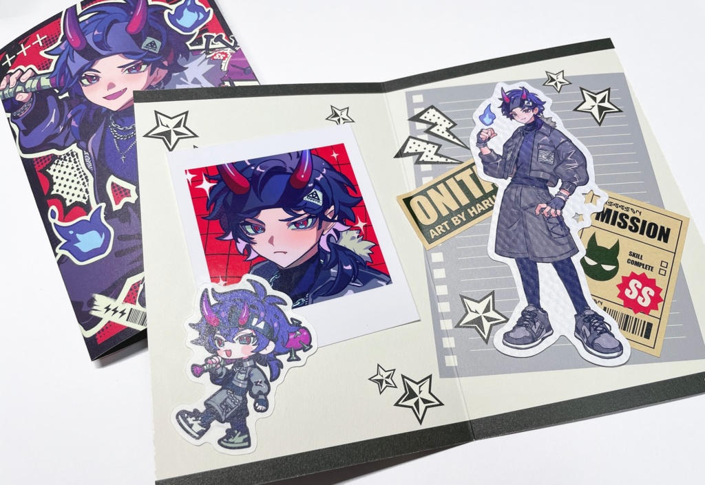 グリーティングカードセット〜鬼退治セット〜