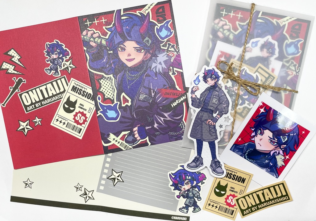 グリーティングカードセット〜鬼退治セット〜